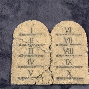 Ten Commandments Wall Decor